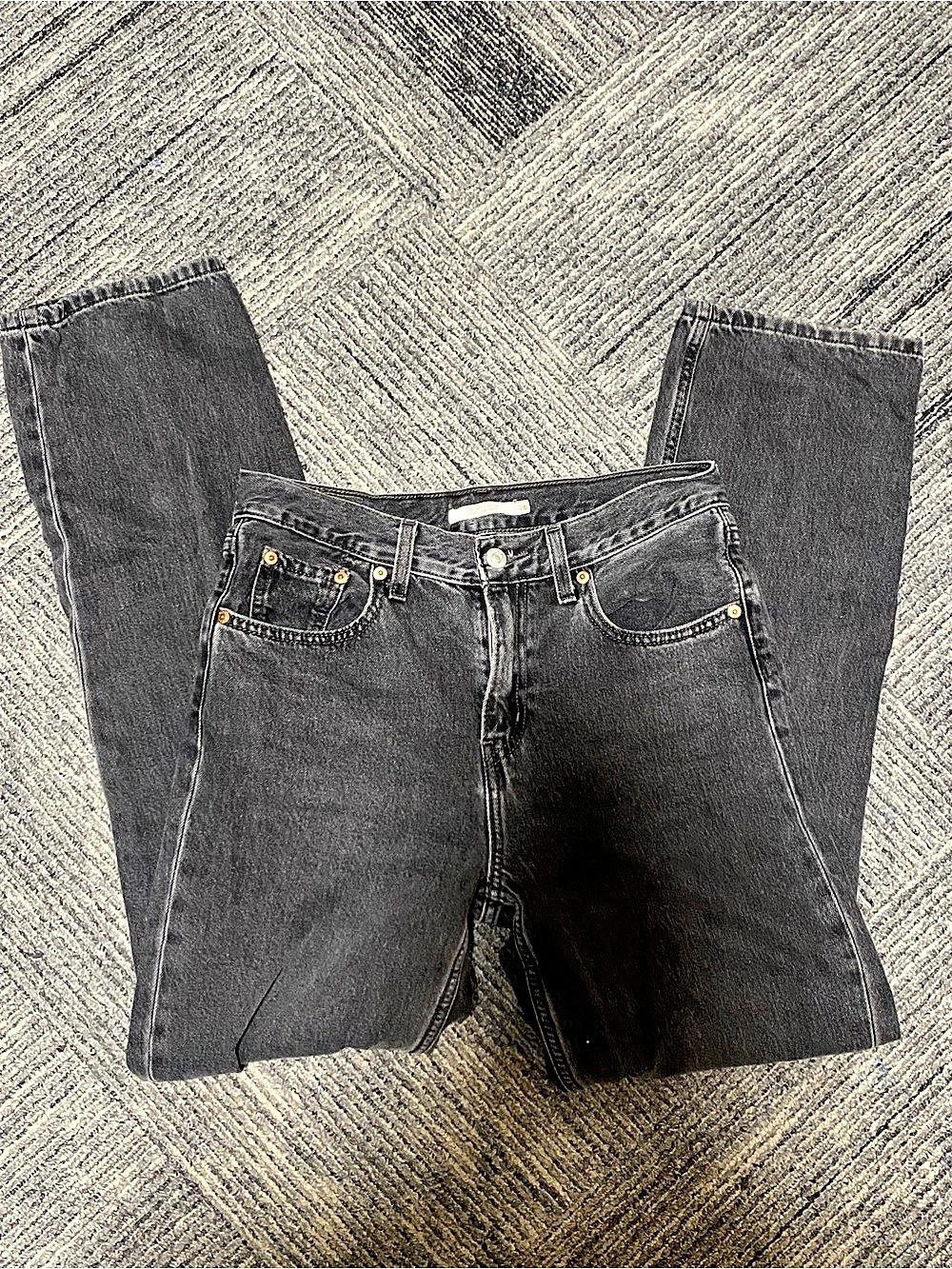 Levi's Low Pro Straight Leg Jeans Size 26
